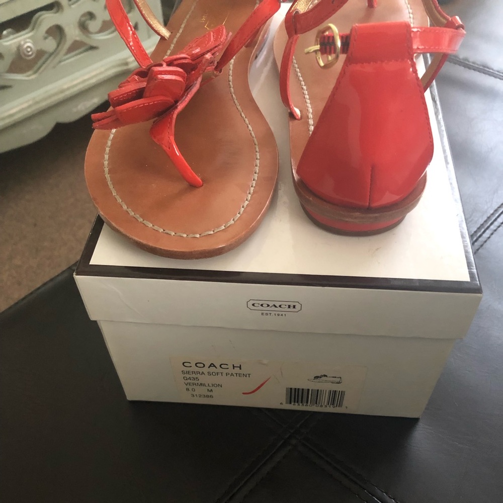 Coach sandals